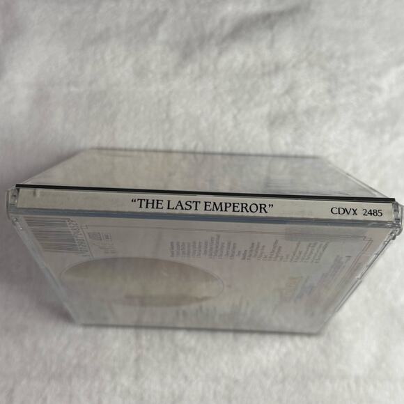 The Last Emperor Soundtrack CD (1987) Ryuichi Sakamoto David Byrne Virgin UK - Picture 3 of 7